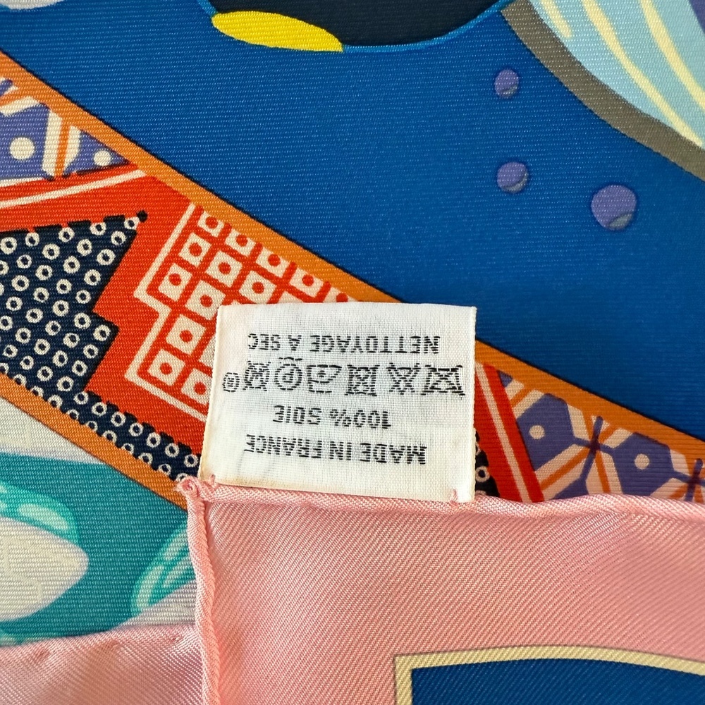 Authentic Hermes Scarf 90 - Picture 4 of 6